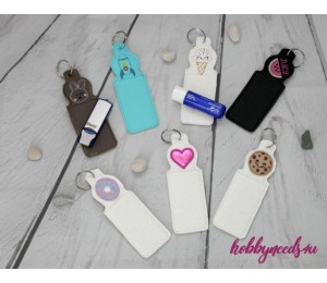 Stickdatei- ITH Lippenbalsam oder USB Stick Tasche STERN